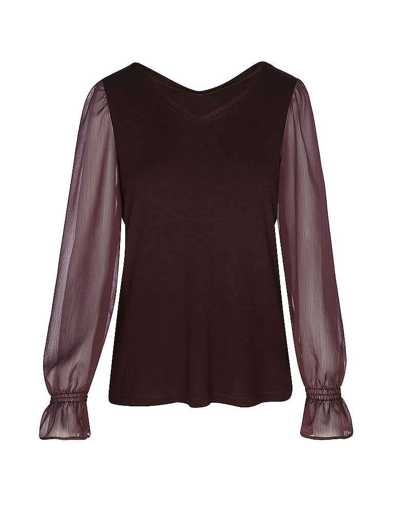 WENGER Trachtenshirt FULDA rouge foncé | 36