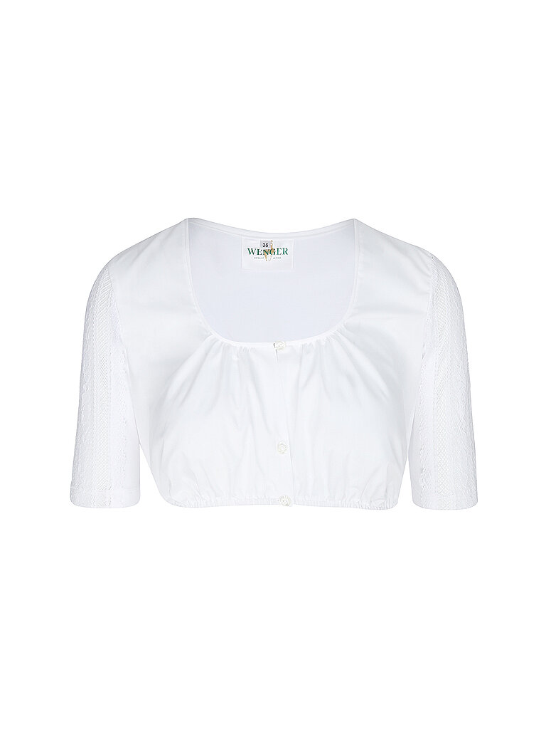 Blouse de Dirndl INDIA blanc 44