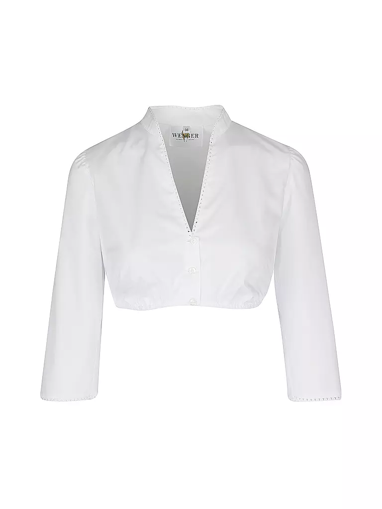 WENGER | Blouse de Dirndl BABSI | weiss