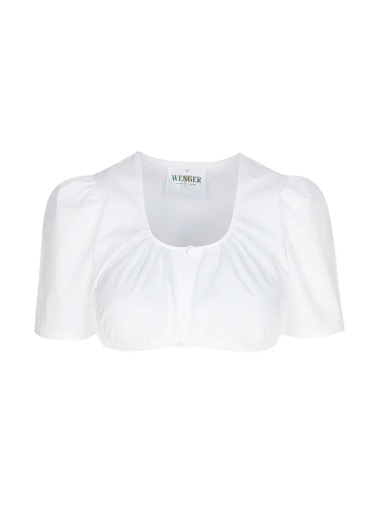 WENGER | Blouse de Dirndl HEMMA | weiss
