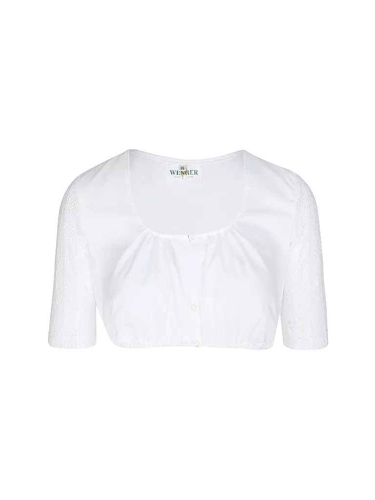 WENGER | Blouse de Dirndl INDIA | Blanc