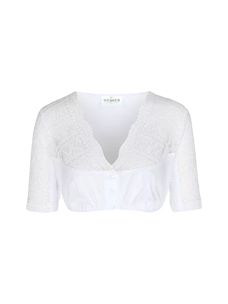 WENGER | Blouse Dirndl ANETTE | weiss
