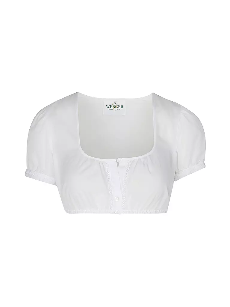 WENGER | Chemisier de Dirndl GISELA | weiss
