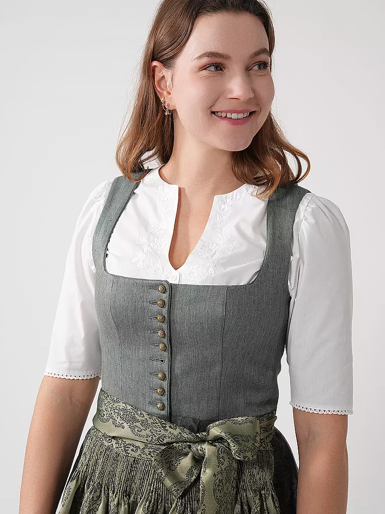WENGER | Chemisier Dirndl ROSI | Blanc