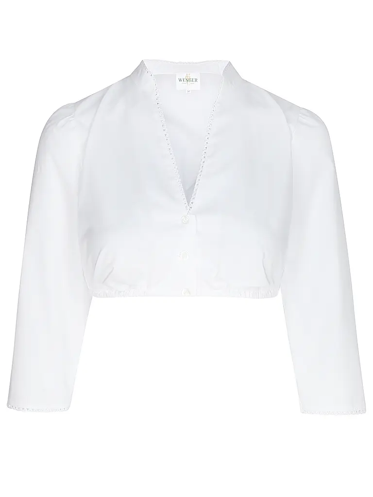 WENGER | Dirndlbluse BABSI | Blanc