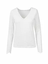 WENGER | Langarmshirt Samanta | Blanc