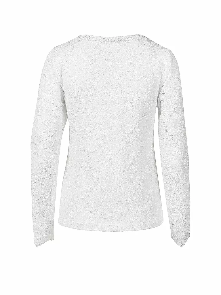 WENGER | Langarmshirt Samanta | Blanc