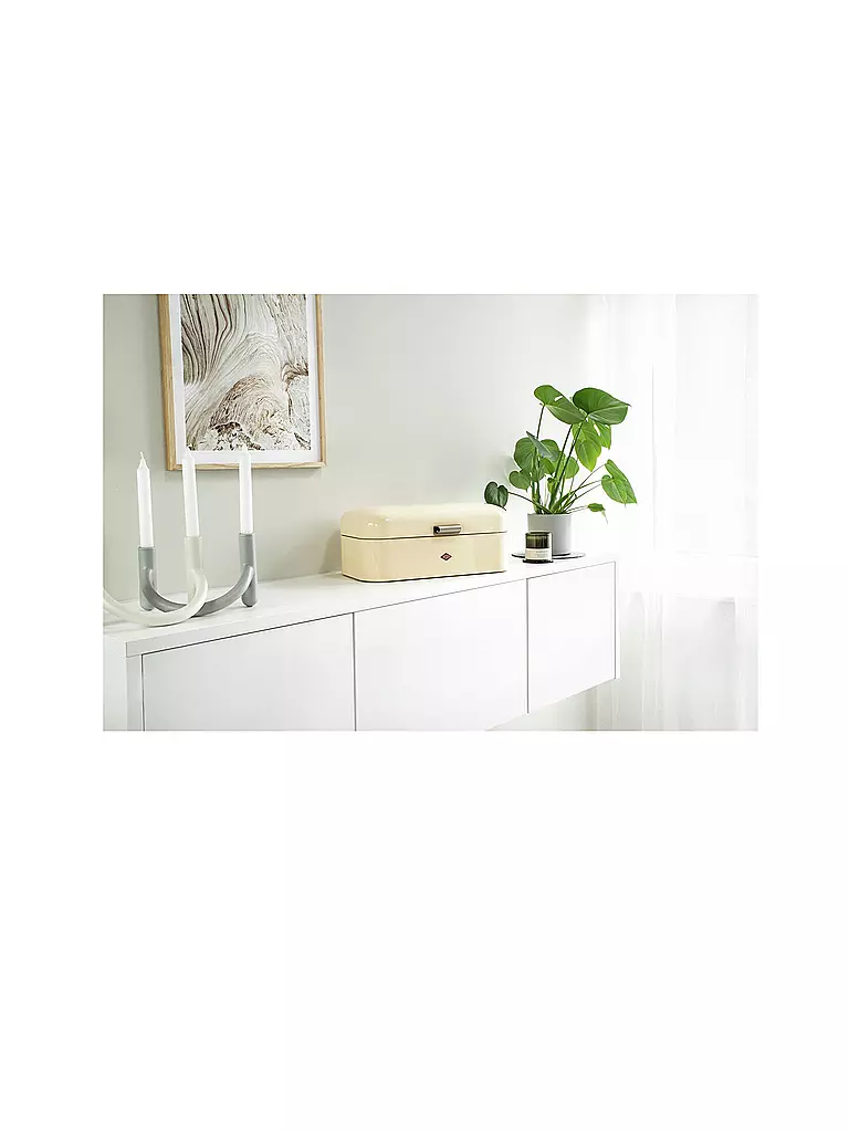 WESCO | Boîte à pain 420x220mm GRANDY Amande | 