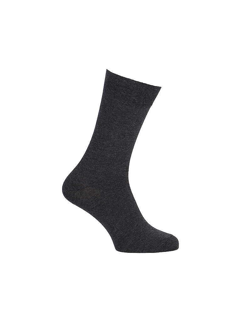 Lot de 5 paires de chaussettes anthracite chiné gris 43-46