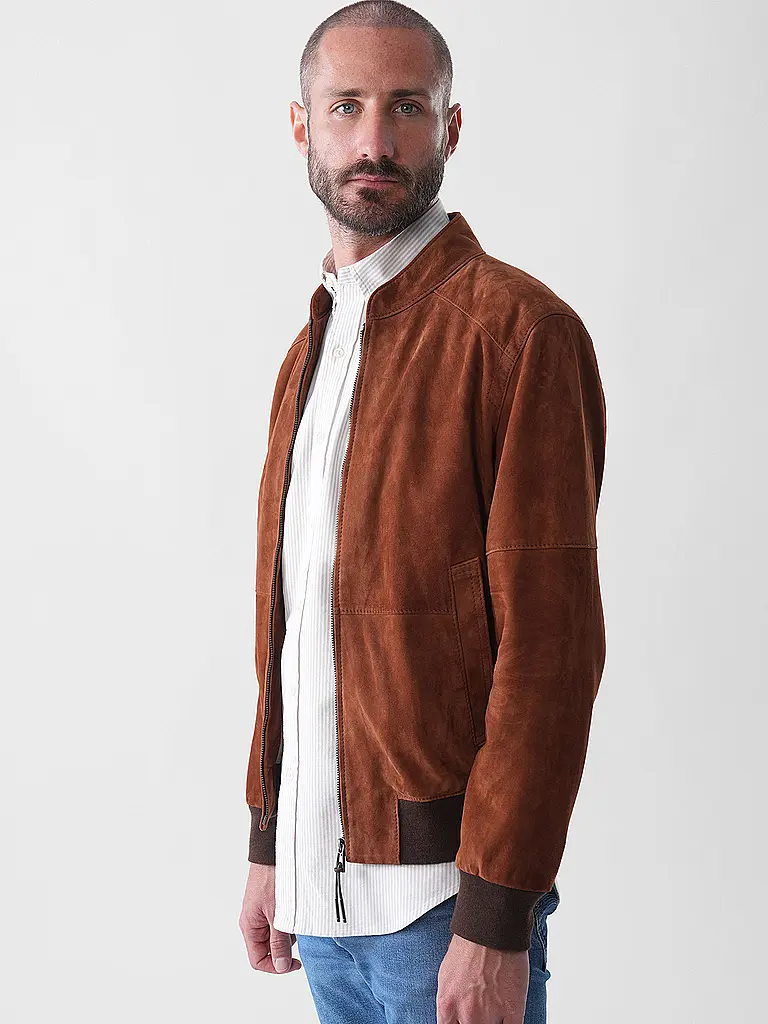 WINDSOR | Blouson en cuir BORELLO | 