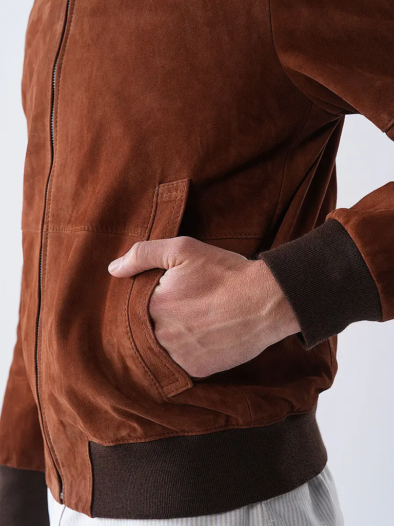 WINDSOR | Blouson en cuir BORELLO | 
