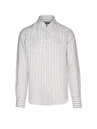 WINDSOR | Chemise en lin coupe regular | Marron