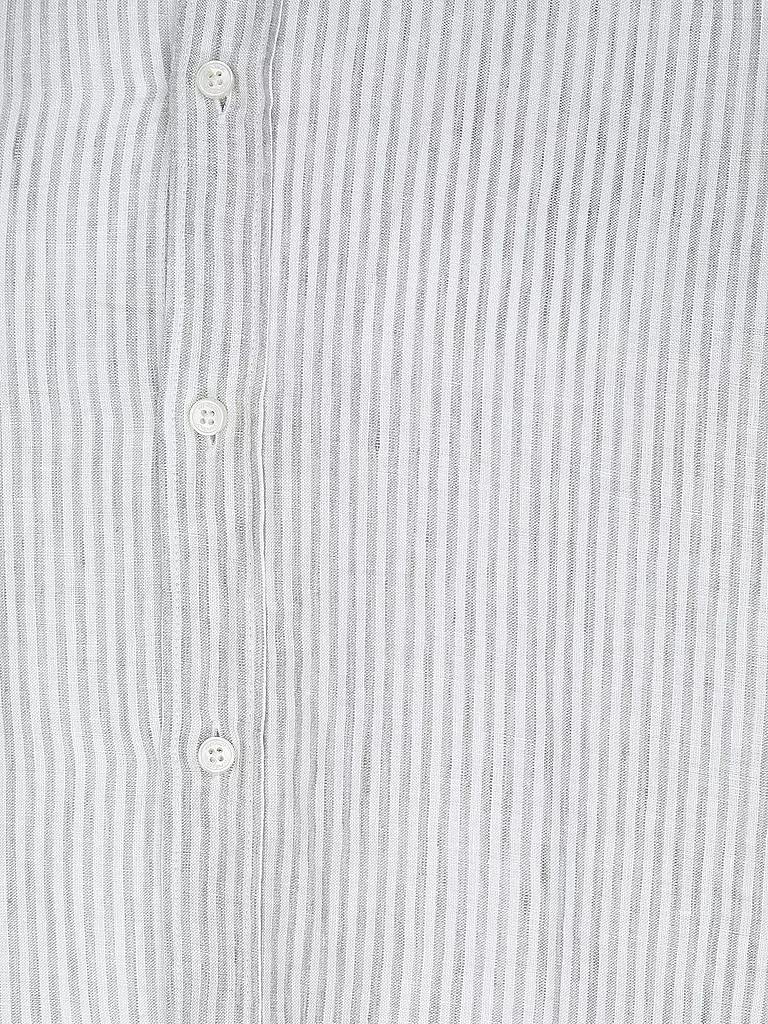 WINDSOR | Chemise en lin coupe regular | Bleu