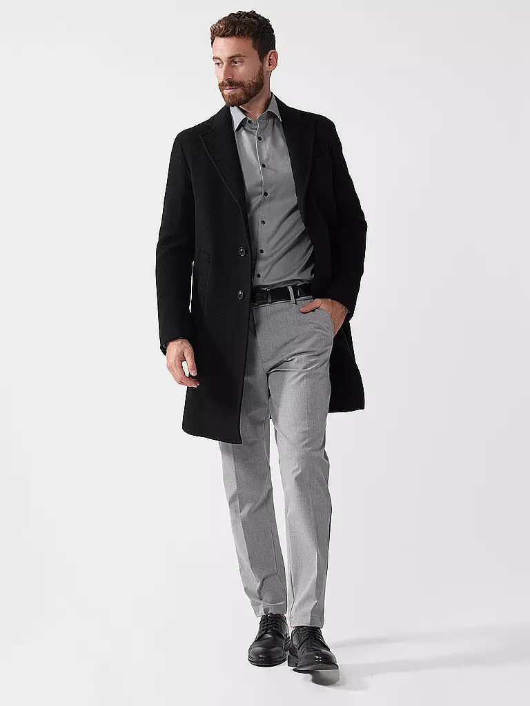 WINDSOR | Manteau en laine CENTRO | schwarz