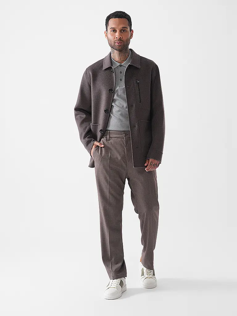 WINDSOR | Manteau en laine UGO | braun
