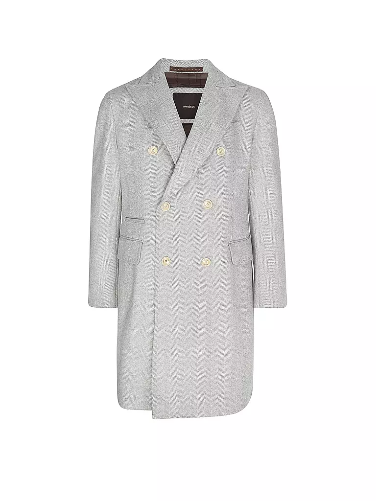 WINDSOR | Manteau en laine | hellgrau