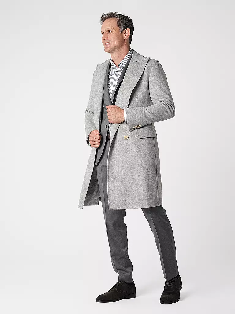 WINDSOR | Manteau en laine | hellgrau