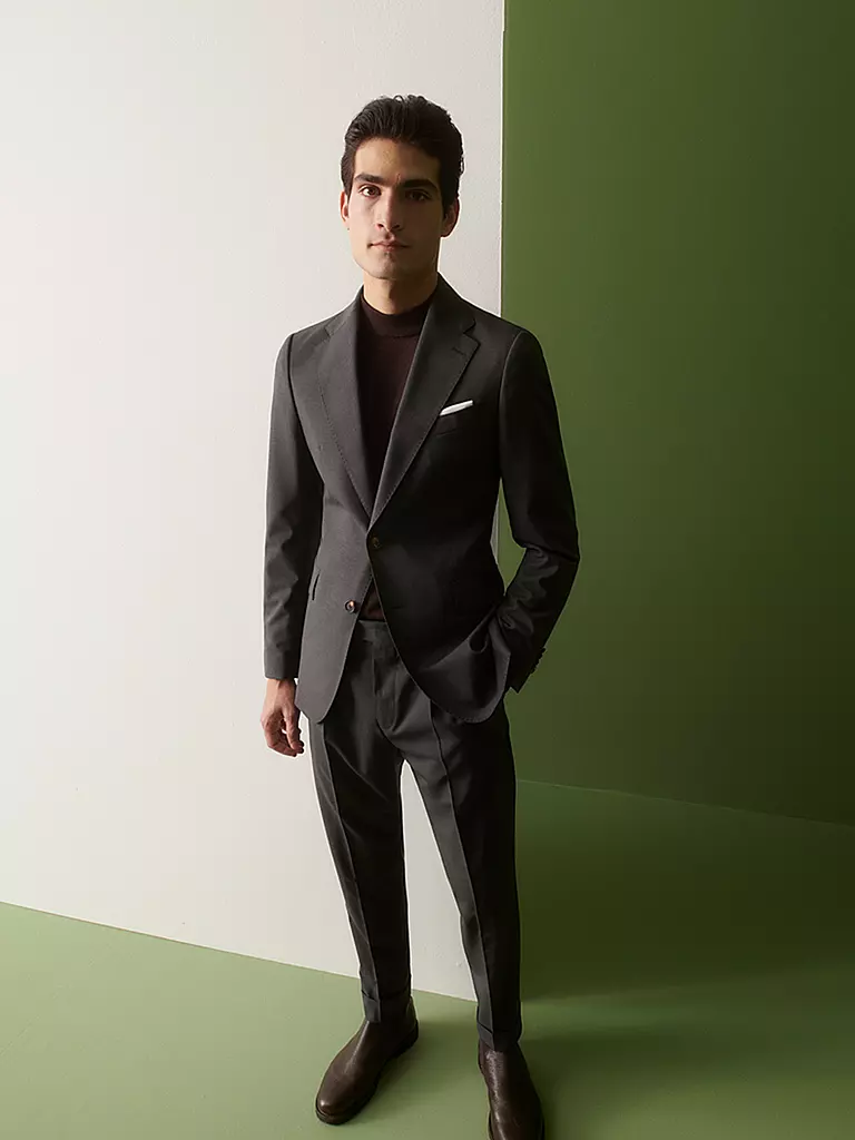 WINDSOR | Pantalon de costume Slim Fit BENE | grau