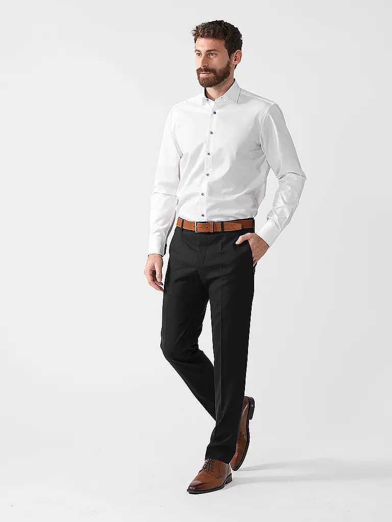 WINDSOR | Pantalon de costume slim fit BENE | schwarz
