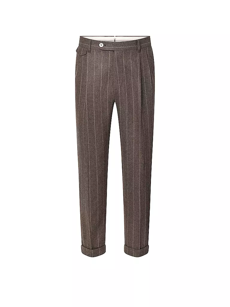 WINDSOR | Pantalon de costume | Marron