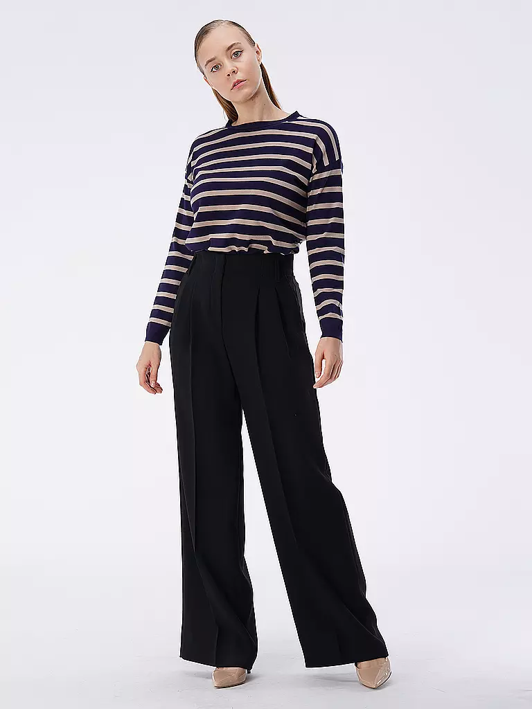 WINDSOR | Pantalon en laine | Noir