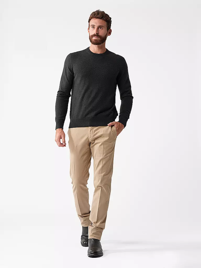 WINDSOR | Pull en cachemire CASHMONO | dunkelgrün