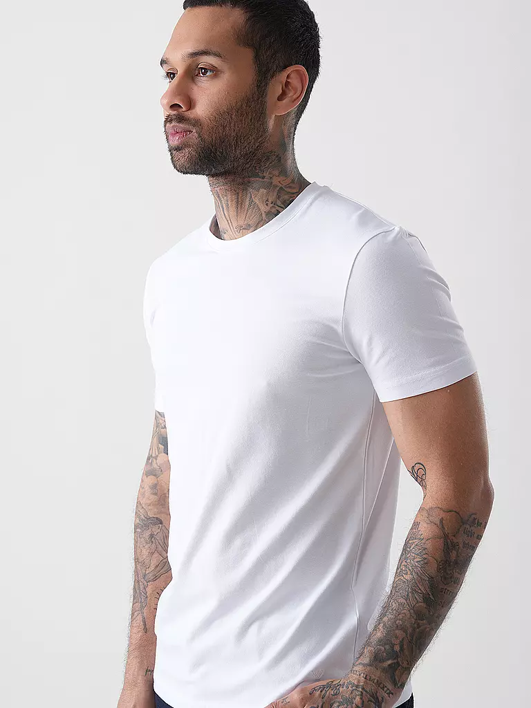 WINDSOR | T-shirt lot de 2 blanc |