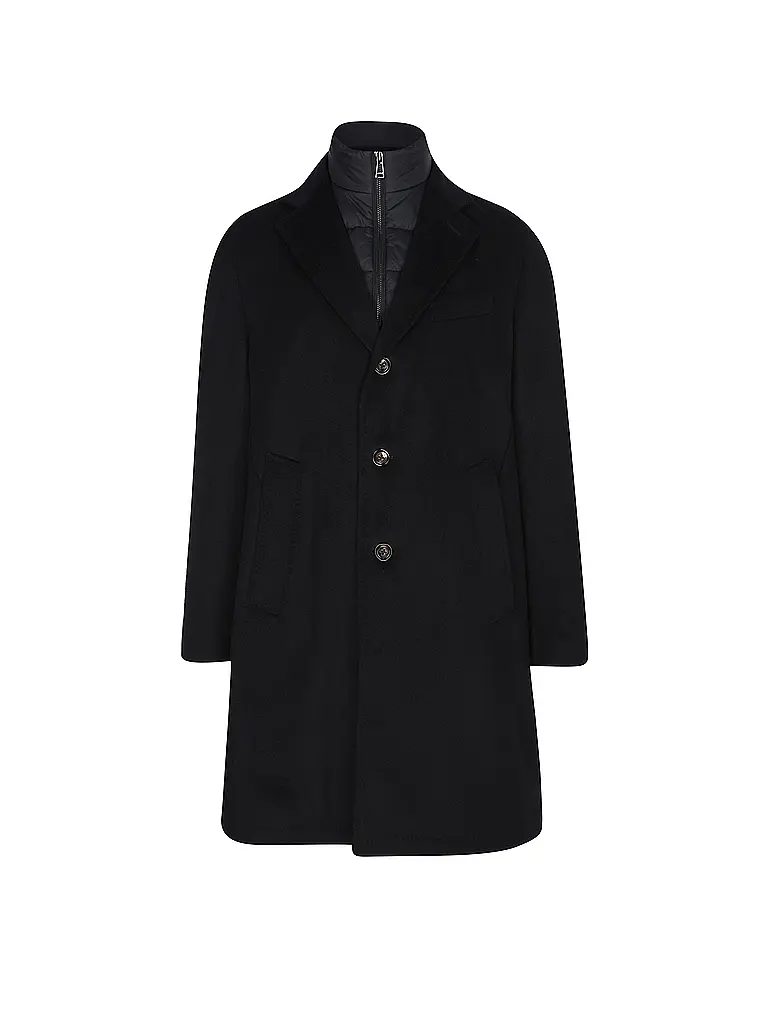 WINDSOR | Wollmantel CELLON | Bleu foncé