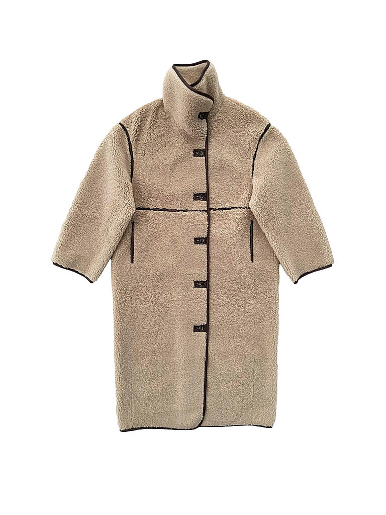 Manteau en fausse fourrure DAJANA crème M