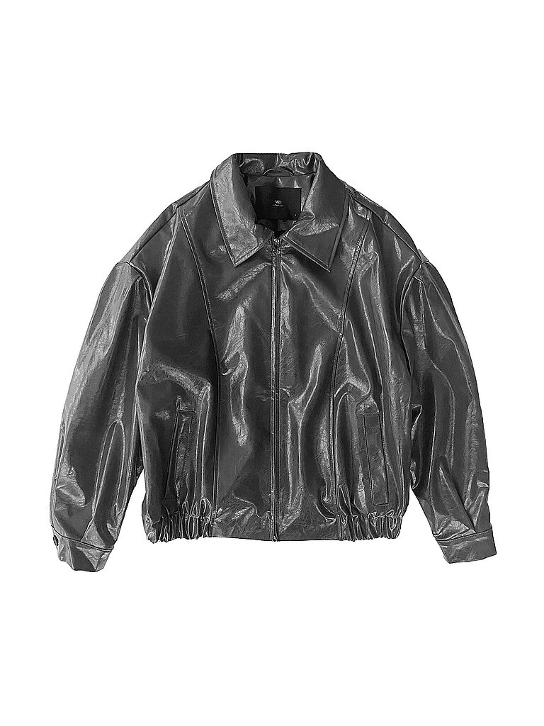 Veste en similicuir GILIAN gris XS