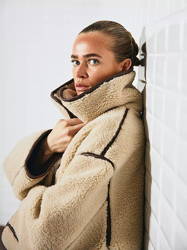 WITHBLACK | Veste aspect peau de mouton PILE | 