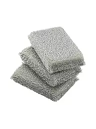 WMF | Éponge à vaisselle - Coussinets brillants 3 pièces Lurex - Éponge | Argent