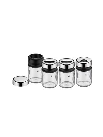WMF | Depot Set de salières et poivrières 4 pièces 9,5 cm Verre/Cromargan