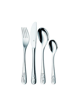 WMF | Ensemble de couverts pour enfants 4 pièces Safari Crogargan / Multicolore