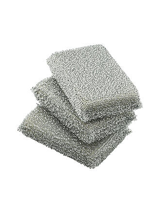 WMF | Éponge à vaisselle - Coussinets brillants 3 pièces Lurex - Éponge