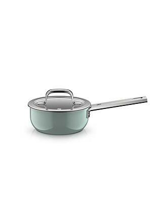 WMF | Casserole à manche avec couvercle FUSIONTEC MINERAL PRO 16cm Eucalyptus Haze
