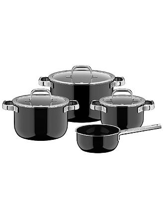 WMF | Set de casseroles 4 pièces FUSIONTEC MINERLA PRO Noir