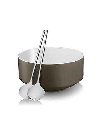 WMF | Set à salade 3 pièces MOTO Porcelaine/Cromargan gris lave