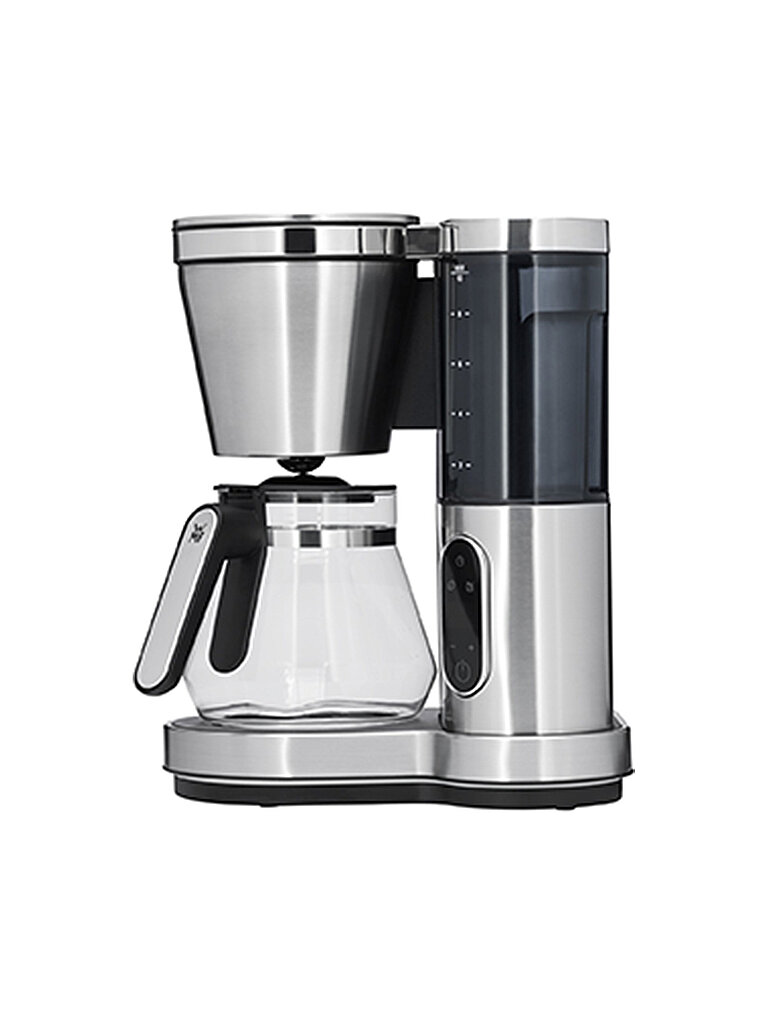 Lumero Cafetière avec verseuse en verre argent