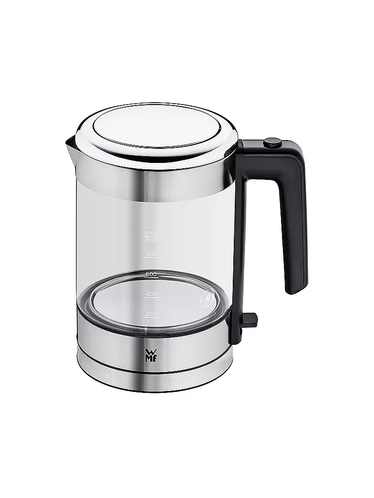 WMF | Bouilloire KÜCHENminis 1l Cromargan / Verre | Transparent