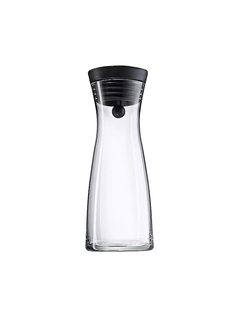WMF | Carafe à eau BASIC 0,75 l verre / noir | transparent