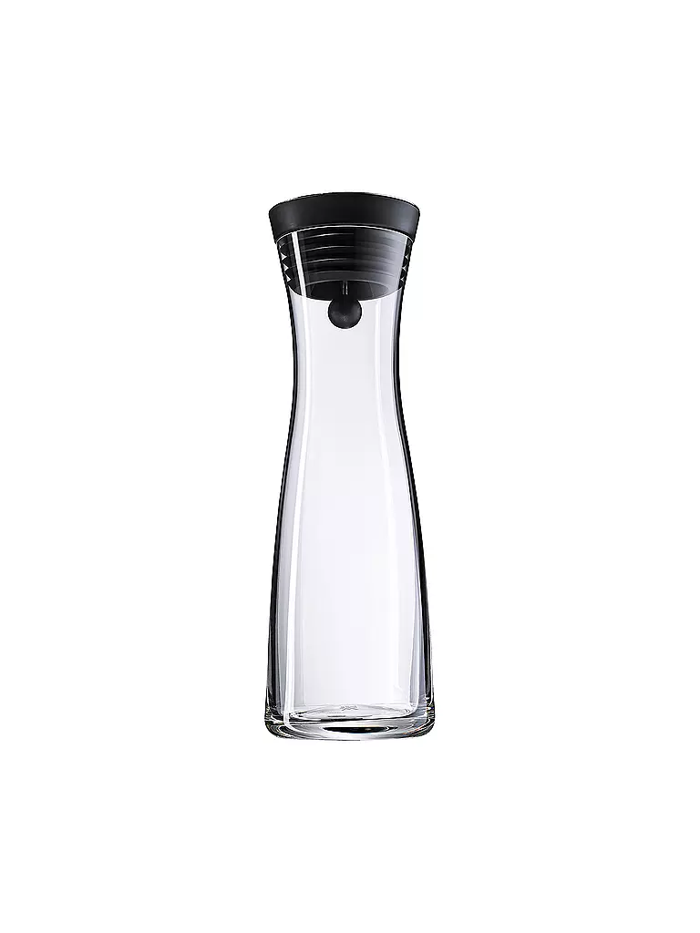 WMF | Carafe à eau BASIC 1L verre / Noir | schwarz