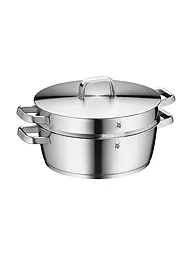 WMF | Cocotte Iconic avec insert vapeur 28cm Cromargan | Argent