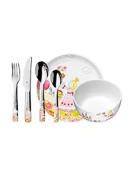 WMF | Couverts pour enfants 4 pièces PRINZESSIN ANNELI Cromargan/Multicolore | Multicolore