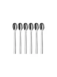 WMF | Cuillère à Latte Macchiato NUOVA 6 pièces Cromargan | Argent