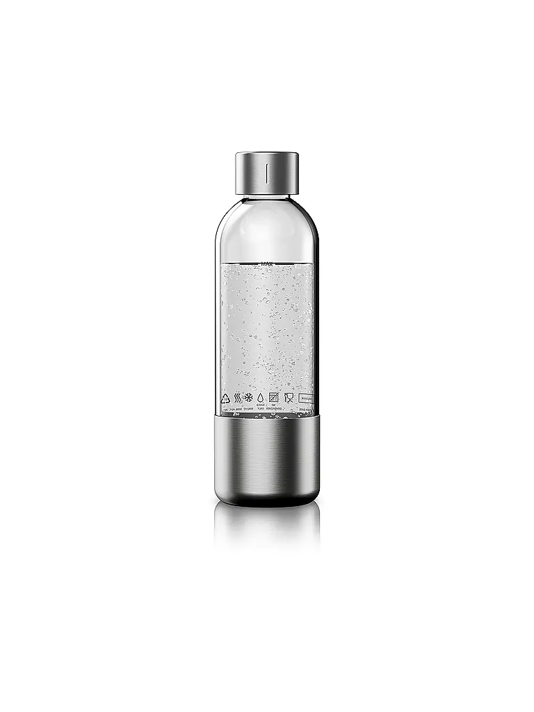 WMF | Element One Bouteille pour Sodastream 0,85l PET/Acier inoxydable | 