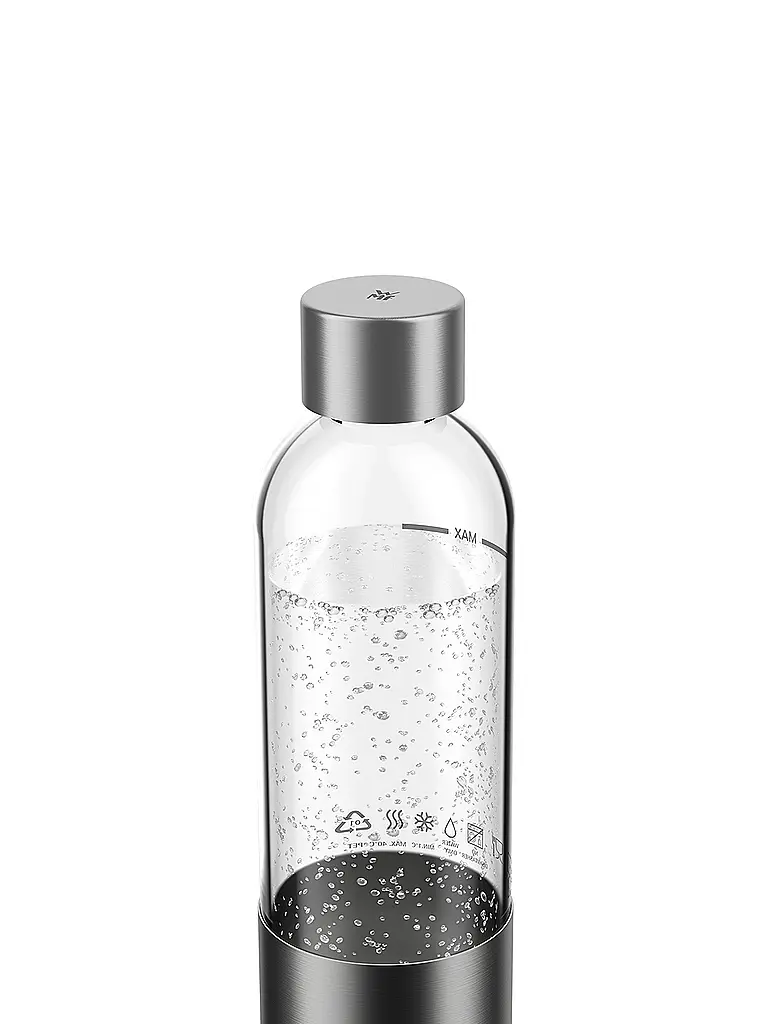 WMF | Element One Bouteille pour Sodastream 0,85l PET/Acier inoxydable | 