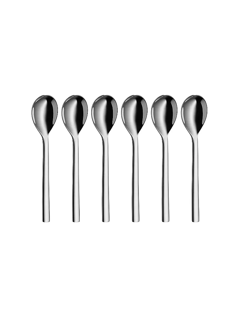 WMF | Ensemble de 6 cuillères à café 15,5 cm NUOVA Cromargan | silber