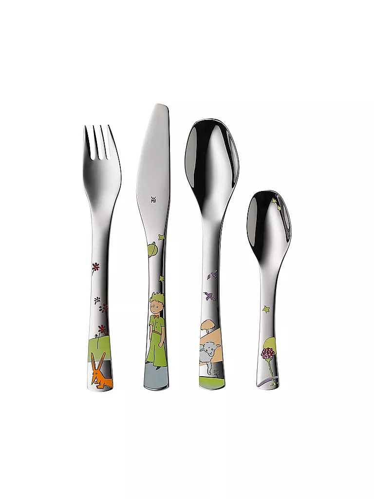WMF | Ensemble de couverts pour enfants 4 pièces Le Petit Prince Crogargan / Multicolore | silber