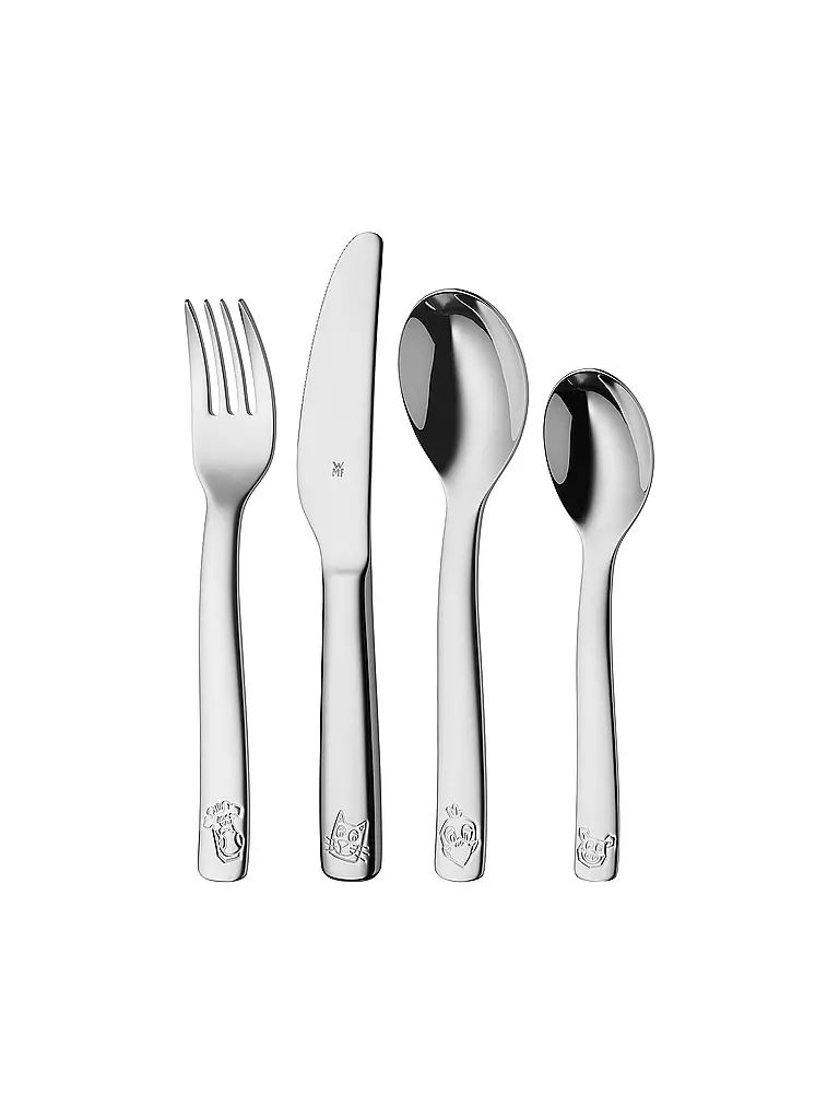 WMF | Ensemble de couverts pour enfants FARM 4 pièces Cromargan | silber